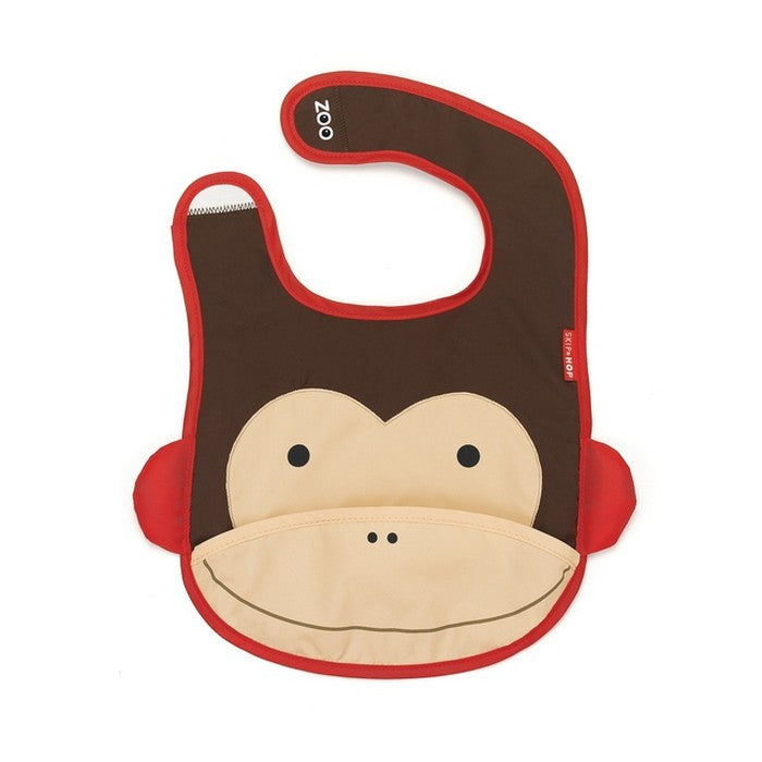 Skip Hop Monkey Zoo Bib