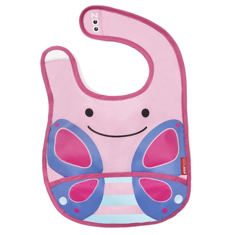 Skip Hop Butterfly Zoo Bib