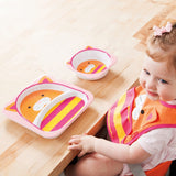 Skip Hop Cat Zoo Melamine Bowl