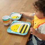 Skip Hop Bee Zoo Melamine Divided Plate