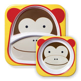 Skip Hop Monkey Zoo Melamine Set