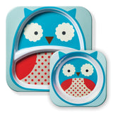 Skip Hop Owl Zoo Melamine Set