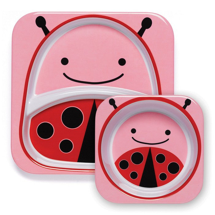 Skip Hop Ladybug Zoo Melamine Set