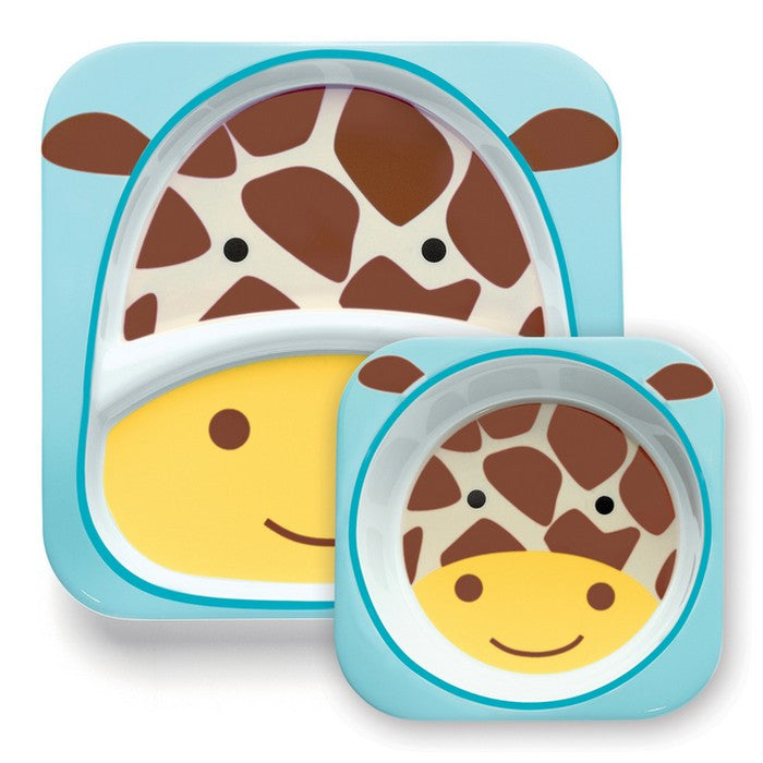 Skip Hop Giraffe Zoo Melamine Set