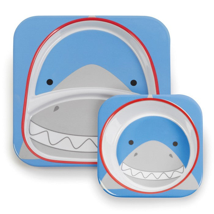 Skip Hop Shark Zoo Melamine Set