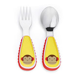 Skip Hop Monkey Zoo Utensil Set