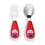 Skip Hop Ladybug Zoo Utensil Set