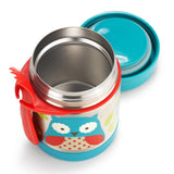 Skip Hop Zoo Stainless Steel Food Jar-Owl