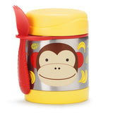 Skip Hop Zoo Stainless Steel Food Jar-Monkey