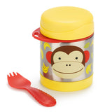 Skip Hop Zoo Stainless Steel Food Jar-Monkey