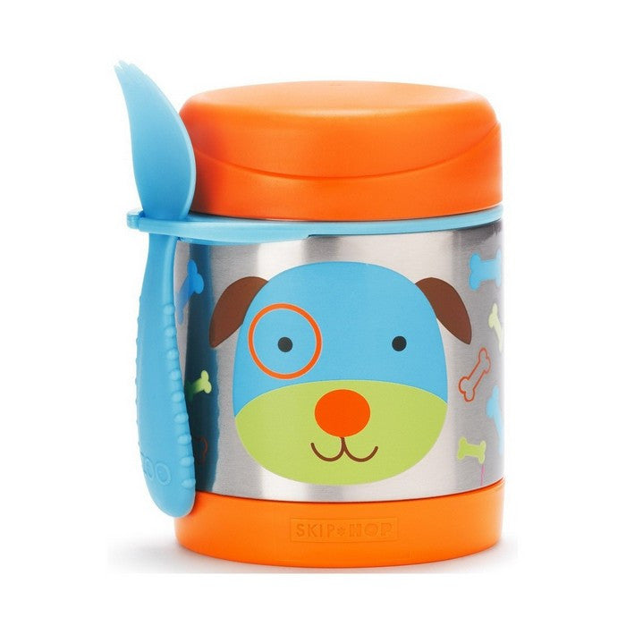 Skip Hop Zoo Stainless Steel Food Jar-Dog