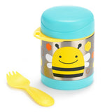 Skip Hop Zoo Stainless Steel Food Jar-Bee