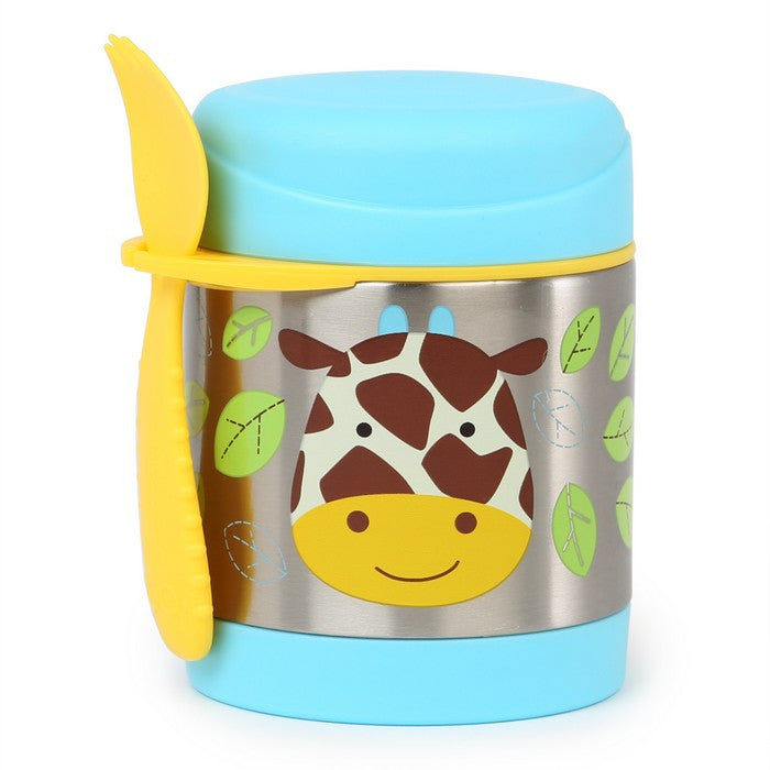 Skip Hop Zoo Stainless Steel Food Jar-Giraffe
