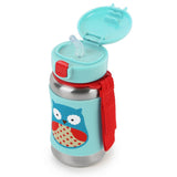 Skip Hop Zoo Sports Bottle (stainless steel) - Owl