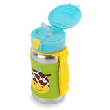 Skip Hop Zoo Sports Bottle (stainless steel) - Giraffe