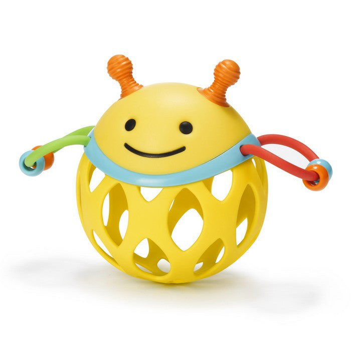 Skip Hop Roll-Around Rattle- Bee