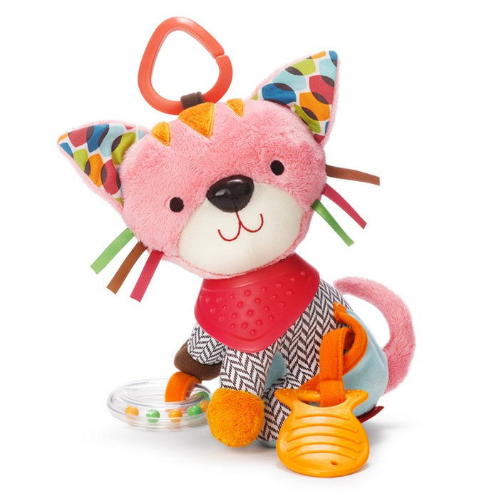 Skip Hop Bandana Buddies Stroller Toy - Kitty