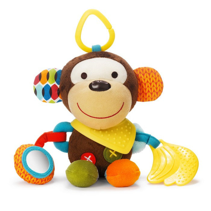 Skip Hop Bandana Buddies Stroller Toy - Monkey