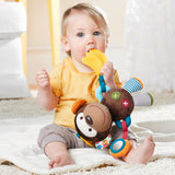 Skip Hop Bandana Buddies Stroller Toy - Monkey