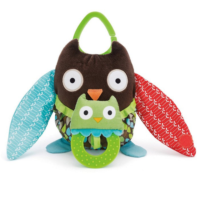 Skip Hop Owl Hug & Hide Stroller Toy