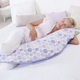 Theraline Maternity Cushion - Waterdrops Purple
