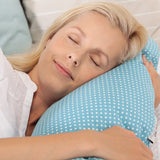 Theraline Maternity Cushion - Dotty Blue