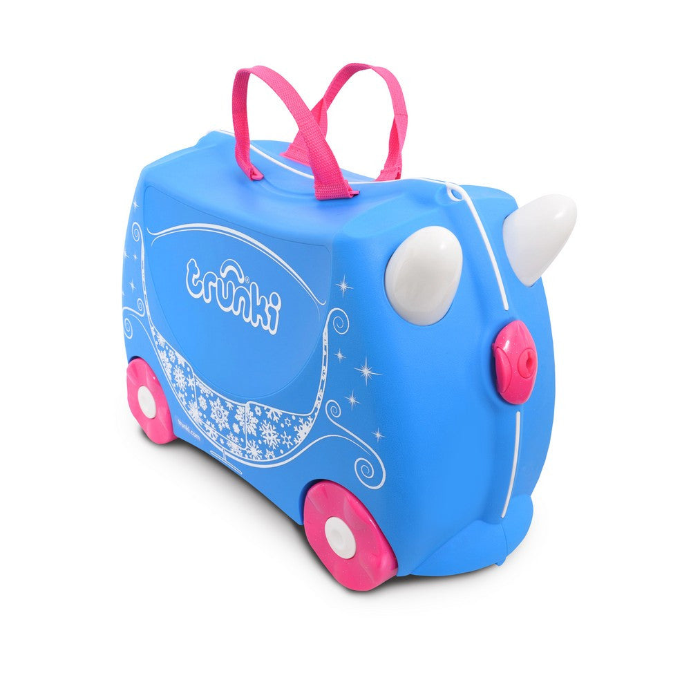 Trunki Ride on Suitcase Pearl princess carriage NEW